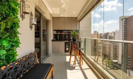 Apartamento com 1 dormitórios 1 vaga a venda em moema