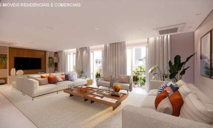 Apartamento com 4 dormitórios 2 vagas a venda em Higienópolis