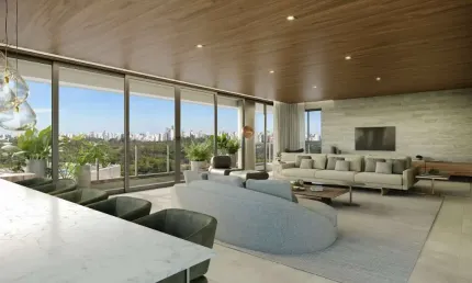 Lake parque ibirapuera - apartamento com 4 suítes 5 vagas a venda no paraíso