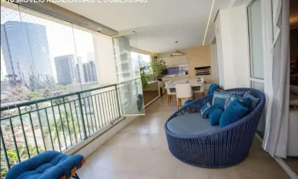 Apartamento com 4 dormitórios 3 vagas a venda no brooklin