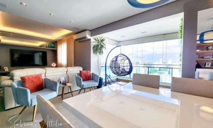 Apartamento com 3 suítes 3 vagas a venda na Vila Andrade
