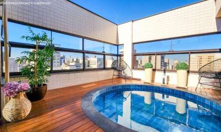 Cobertura duplex com 4 suítes 4 vagas a venda em Perdizes