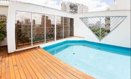 Cobertura Duplex com 3 suítes 3 vagas a venda em Moema