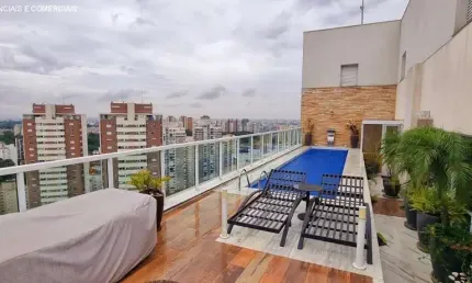 Cobertura Duplex com 5 suítes 5 vagas a venda no Panamby