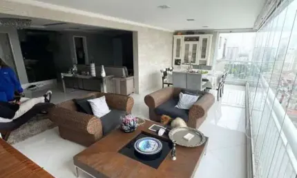 Cobertura Duplex com 4 suítes 3 vagas a venda na Mooca