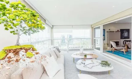 Apartamento com 4 suítes 4 vagas a venda no Panamby