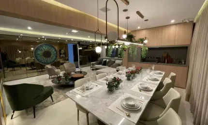 Apartamento com 3 suítes 2 vagas a venda no campo belo