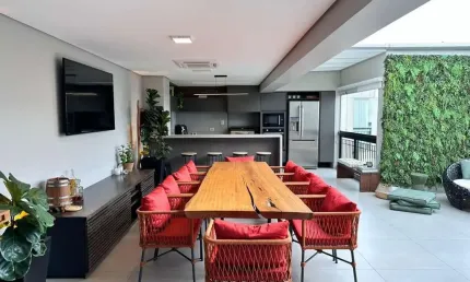 Cobertura Penthouse com 2 suítes 3 vagas a venda na Vila Andrade