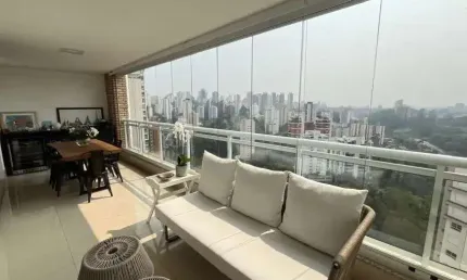 Apartamento com 4 dormitórios 3 vagas a venda no Panamby