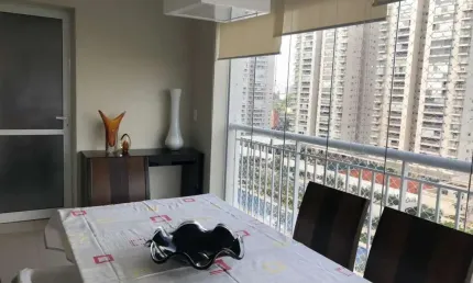 Apartamento com 3 dormitórios 1 vaga na santo amaro