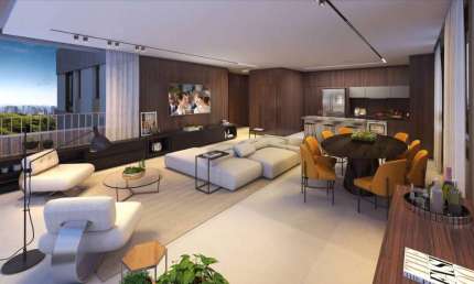 Apartamento com 3 suítes 2 vagas a venda no Campo Belo