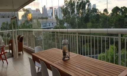 Apartamento com 3 suítes 4 vagas a venda na Vila Andrade