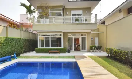 Casa com 4 quartos à venda na Rua Ribeiro Lisboa, --, Panamby, São Paulo