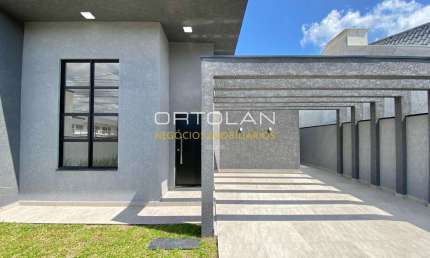 Casa de Alvenaria 107m² - 03 Dormitórios - Cruzeiro - São José dos Pinhais-PR