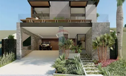 Casa com 3 suítes, 3 vagas, área de lazer, Alphaville, Juiz de Fora/MG