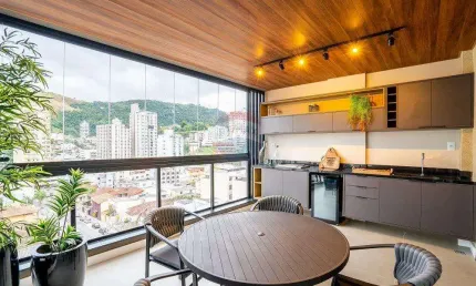 Cobertura 280 m² com 4 quartos, 2 suítes, 3 vagas, varanda gourmet, São Mateus, Juiz de Fora/MG