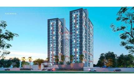 Apartamento,com 2 quartos,sala em 2 ambientes, banho social, cozinha conjugada com área de serviço.
