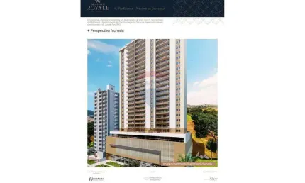 Apartamento Maison Royale,com 2 quartos,sendo 1 suíte.