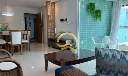 Apartamento com 3 dormitórios para alugar, 179 m² por R$ 7.155,00/mês - Centro - Balneário Piçarras/SC