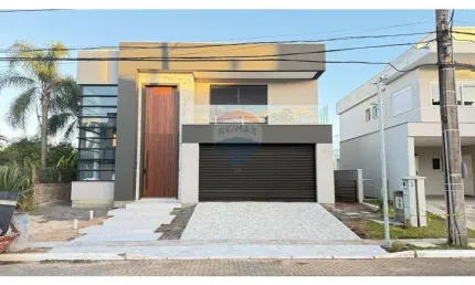 Casa de condomínio de alto luxo para venda com 4 suítes, bairro marechal rondon em canoas/rs