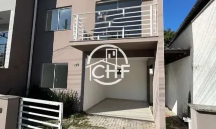 Sobrado geminado 2 quartos com piscina, Souza Cruz, Brusque - SC