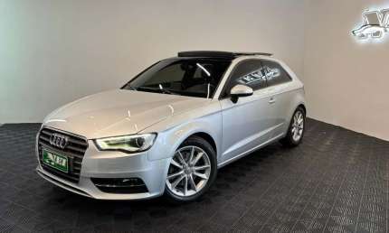 Audi a3 1.8 turbo 180cv 3p aut./ tip.  - prata - 2013/2014