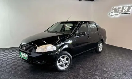 Fiat siena el celeb. 1.0 mpi fire flex 8v 4p  - preta - 2010/2011