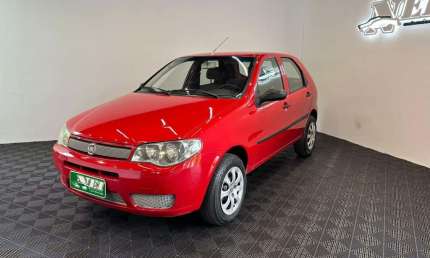 Fiat palio 1.0 economy fire flex 8v 4p  - vermelha - 2009/2010
