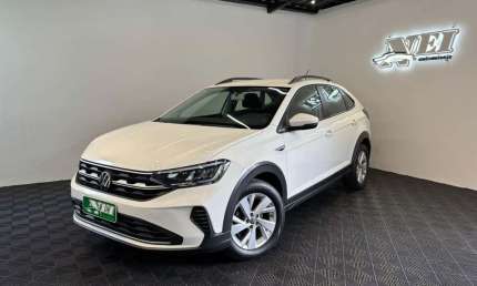 Volkswagen nivus comfortline 1.0 200 tsi flex aut.  - branca - 2023/2024