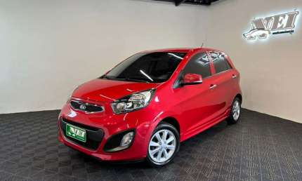 Kia picanto ex 1.1/1.0/ 1.0 flex aut.  - vermelha - 2013/2014