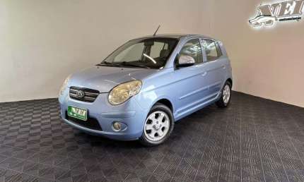 Kia picanto ex 1.1/1.0/ 1.0 flex mec.  - azul - 2008/2008