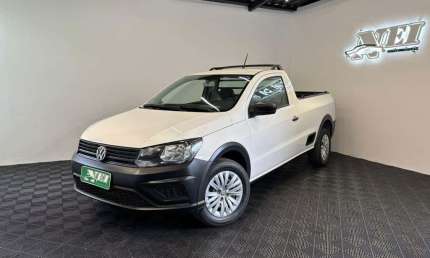 Volkswagen saveiro robust 1.6 total flex 16v cs - branca - 2022/2023