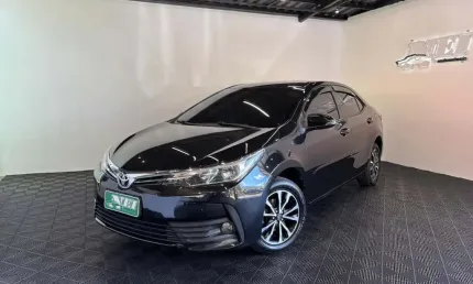 Toyota corolla gli 1.8 flex 16v  aut.  - preta - 2017/2018