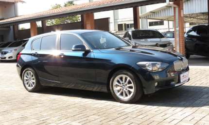 Bmw 118i urban turbo hat. 1.6 16v  - azul - 2011/2012