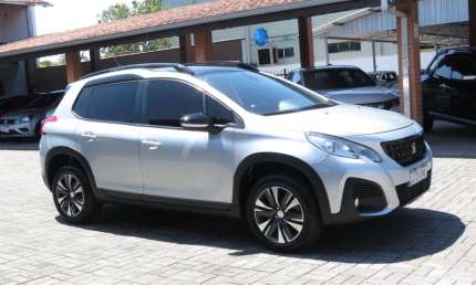 Peugeot 2008 griffe 1.6 turbo 16v - prata - 2019/2020