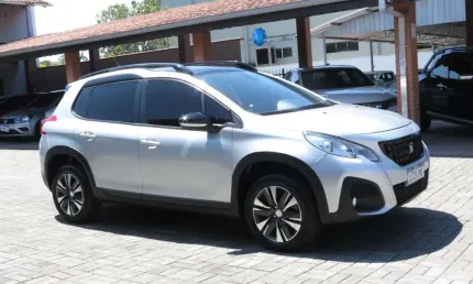 Peugeot 2008 griffe 1.6 turbo 16v - prata - 2019/2020