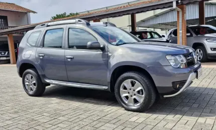 Renault duster dynamique 2.0 flex 16v aut.  - cinza - 2018/2019
