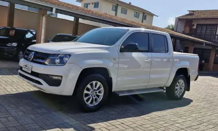 Volkswagen amarok cd 2.0 tdi 4x4 dies. aut. - branca - 2019/2020