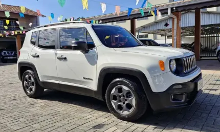 Jeep renegade sport 1.8 4x2 flex 16v aut.  - branca - 2016/2016