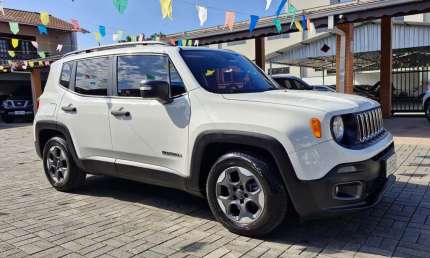 Jeep renegade sport 1.8 4x2 flex 16v aut.  - branca - 2016/2016