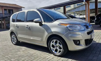 Citroën c3 picasso glx 1.6 flex 16v 5p aut.  - prata - 2012/2013