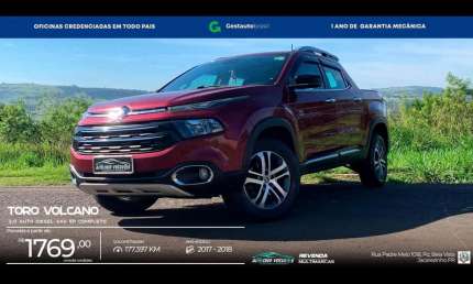 Fiat toro volcano at d4 2018