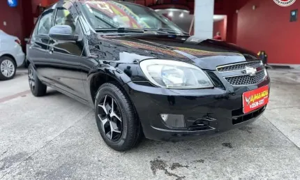 Chevrolet celta spirit/ lt 1.0 mpfi 8v flexp. 5p - preta - 2014/2014