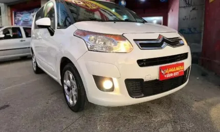 Citroën c3 picasso picasso tendance 1.5 flex 8v 5p mec. - branca - 2015/2015