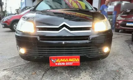 Citroën c4 glx 2.0 flex 16v 5p aut. - preta - 2013/2013