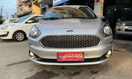 Ford ka 1.5 titanium 12v flex 5p aut. - prata - 2019/2019