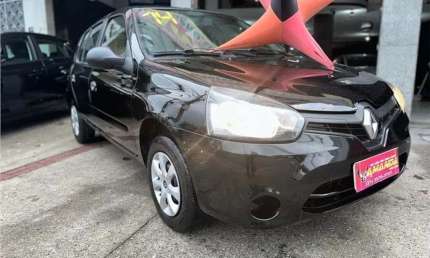 Renault clio rn/alize/expr./1.0 hi-power 16v 5p - preta - 2013/2014