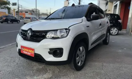 Renault kwid zen 1.0 flex 12v 5p mec. - branca - 2018/2018
