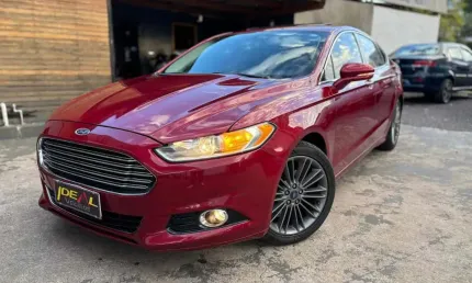 Ford fusion titanium 2.0  - vermelha - 2013/2013