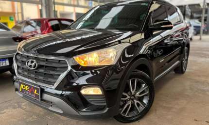 Hyundai creta pulse 1.6  - preta - 2017/2018